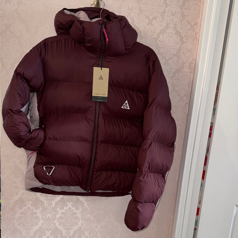 Nike ACG Maroon Puffer Jacket